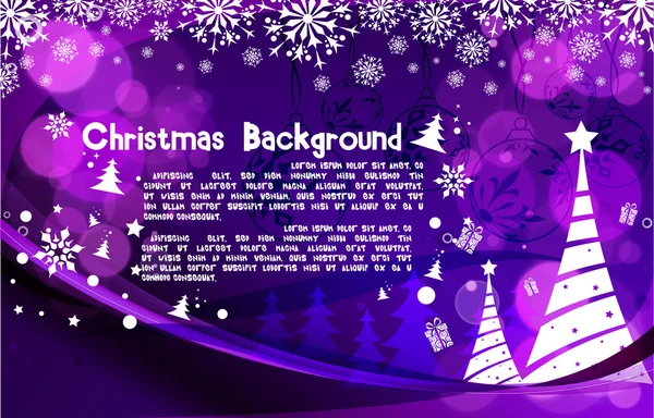 Elegant jul bakgrund med vackra koncept, vektor illustrationer — Stock vektor