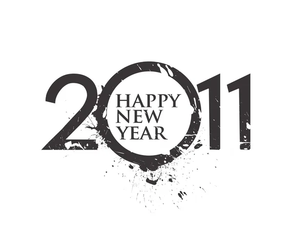 Nouvelle année design — Image vectorielle