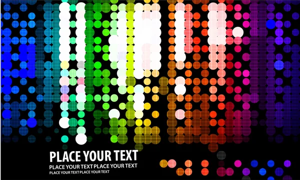stock vector Abstract lights background