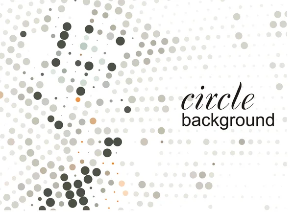 Halftone circle — Stock Vector