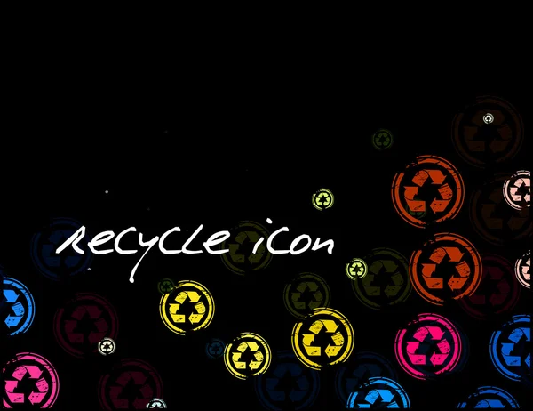 Recycle patroon — Stockvector