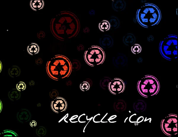 Recycling-Muster — Stockvektor