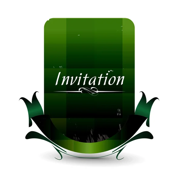 Запрошення — стоковий вектор