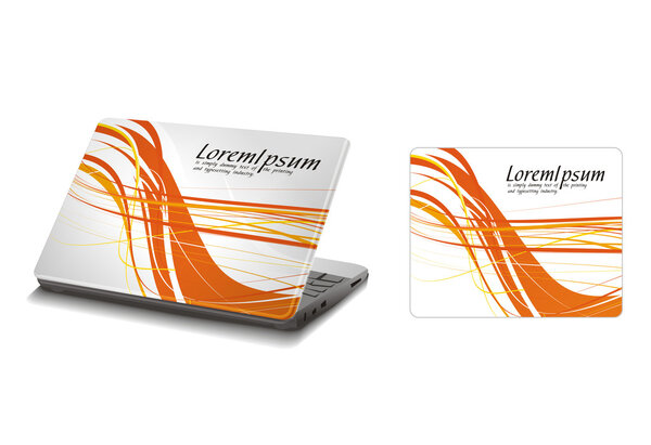 Laptop sticker skins