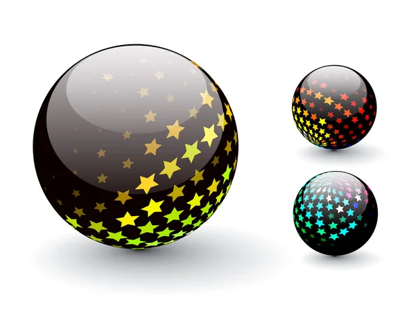 3D сфери — стоковий вектор