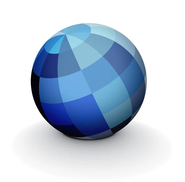 Esfera 3D — Vetor de Stock
