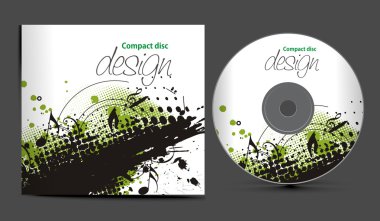 Cd cover design clipart