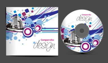 Cd cover design clipart