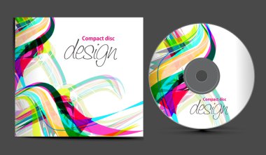 Cd cover design clipart