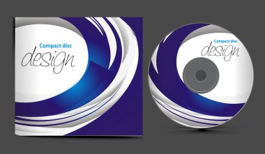 Cd cover design clipart