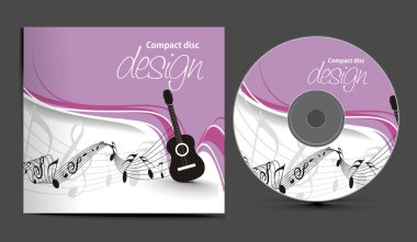 Cd cover design clipart