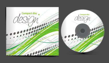 Cd cover design clipart