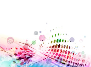 Abstract colourful backgroung clipart