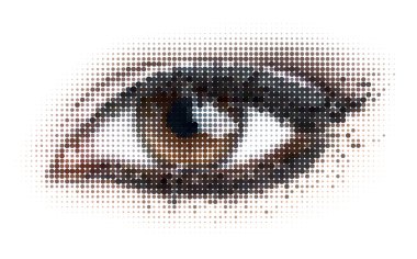 Dots eye clipart