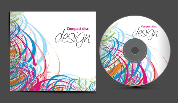 CD-Cover-Design — Stockvektor