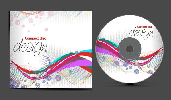 Projekt okładki CD — Wektor stockowy