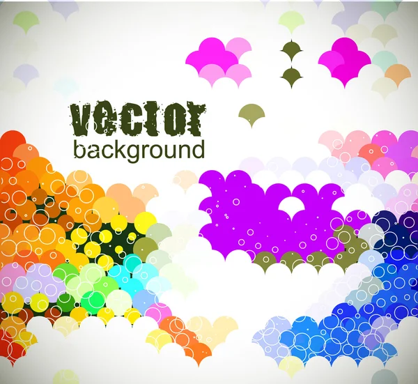 Farbkreis Hintergrund — Stockvektor