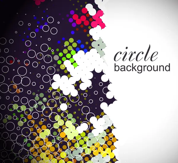 Circle pattern background — Stock Vector