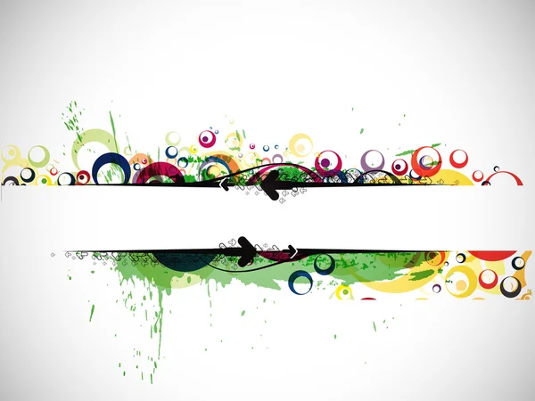 Abstract colorful banner background — Stock Vector