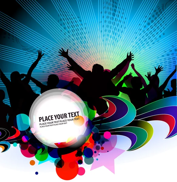 Party banner background — Stock Vector