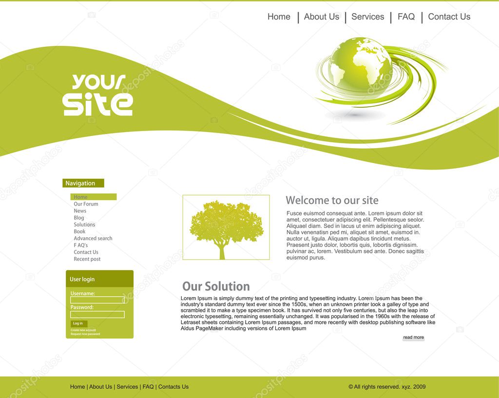 Ecology web site