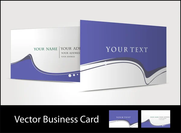Vektor Üzleti Kártya Beállítása Több Üzleti Kártya — Stock Vector