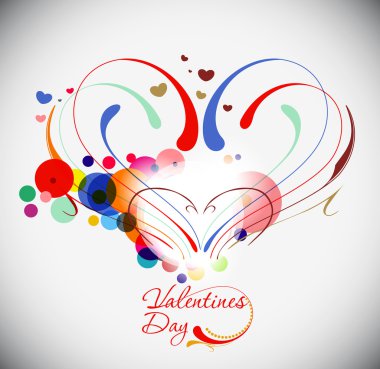 Valentines day background clipart