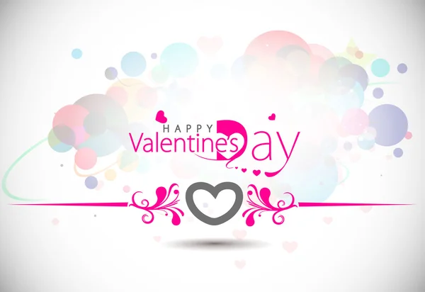 Valentines day background — Stock Vector