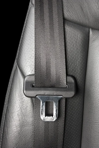Black Seat Belt — Stock Photo, Image