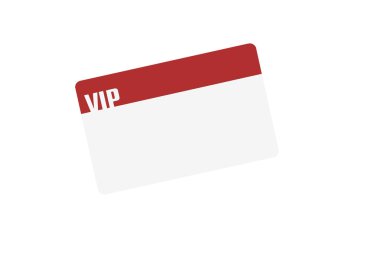 Vip card ready for your text clipart