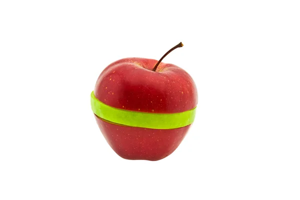 Gemischter Apfel — Stockfoto