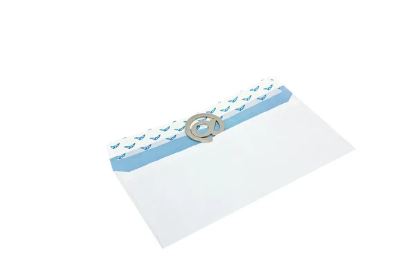 Email a symbol of the traditional postal — Stock Photo, Image