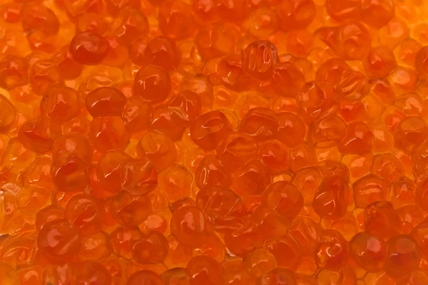 Bakgrund av röd kaviar — Stockfoto