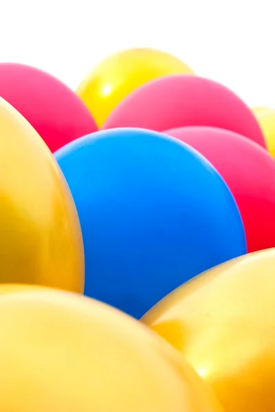 Фон з різнокольоровими кульками — стокове фото
