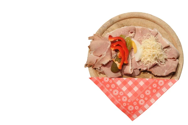 Austrian sandwich from Styria — Stock Photo, Image