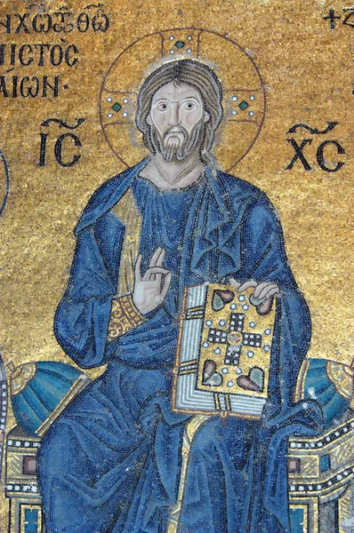 Mosaik av jesus Kristus — Stockfoto