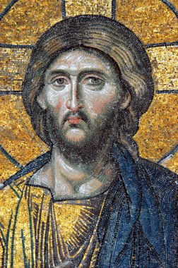 Mosaic of Jesus Christ clipart