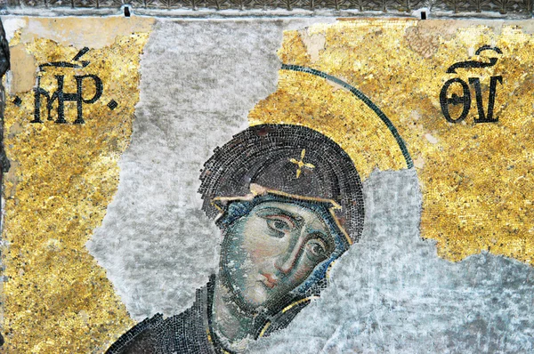 Maryi Panny, Kościół hagia sophia, istanbul — Zdjęcie stockowe