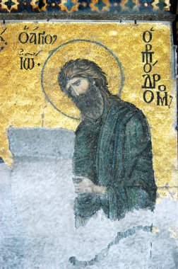 John the Baptist, Hagia Sophia, Istanbul clipart