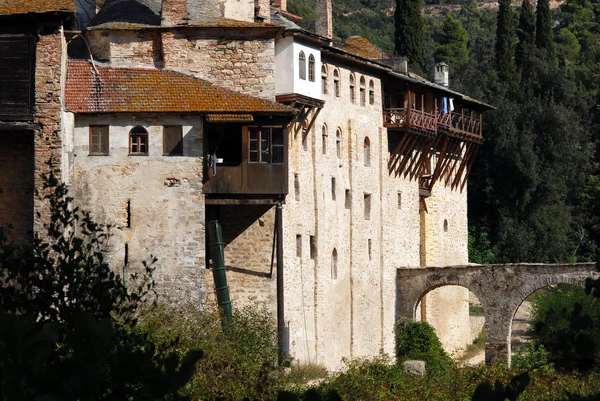 Monasterio Hilandar, Monte Athos — Foto de Stock