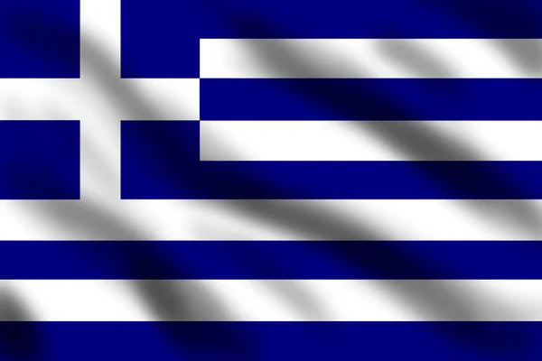 Bandera de Grecia — Foto de Stock