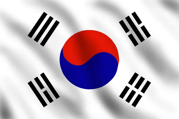 Корейский Флаг Фото
