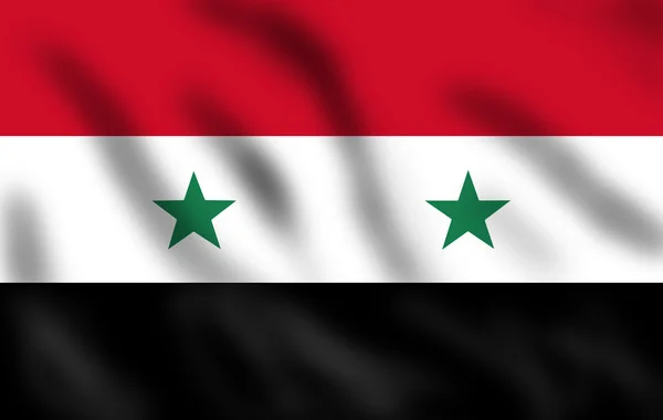 Flag of Syria — Stok fotoğraf
