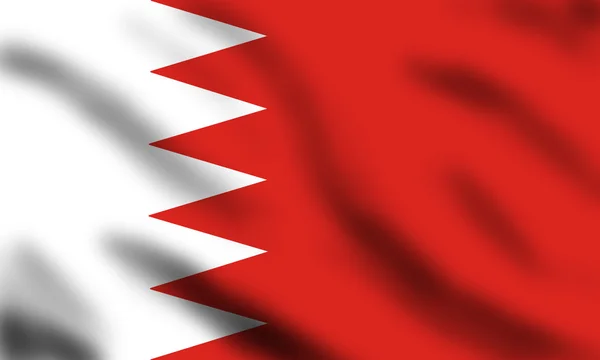 Прапор Бахрейну — стокове фото