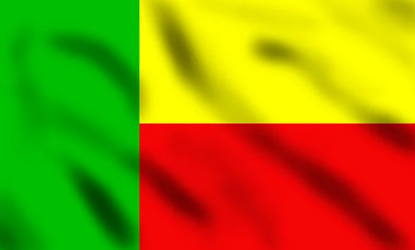 Bandera de Benin —  Fotos de Stock