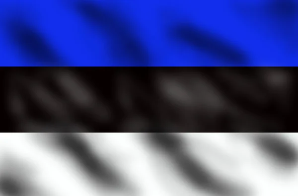 stock image Flag of Estonia