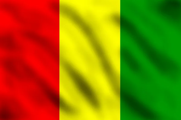 Флаг Гвинеи — стоковое фото
