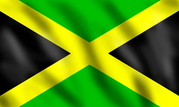 Zászló Jamaica — Stock Fotó