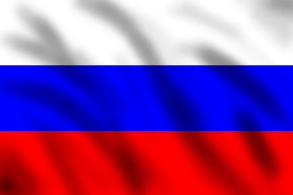 Vlag van Rusland — Stockfoto