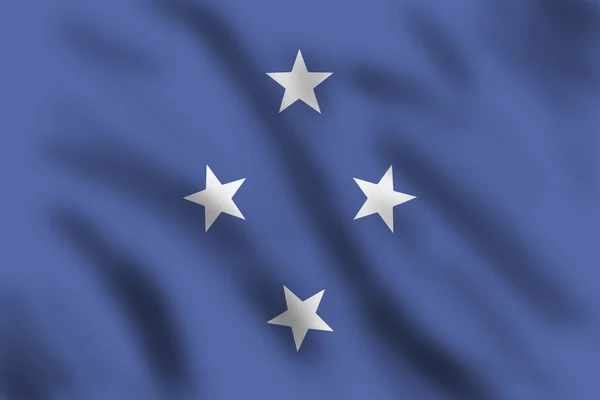 미크로네시아의 깃발 — 스톡 사진